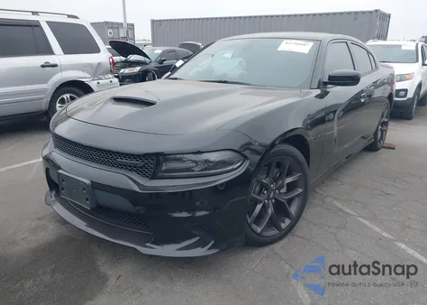2021 Dodge Charger R/T Rwd из США, поврежденный, VIN 2C3CDXCT6MH633494